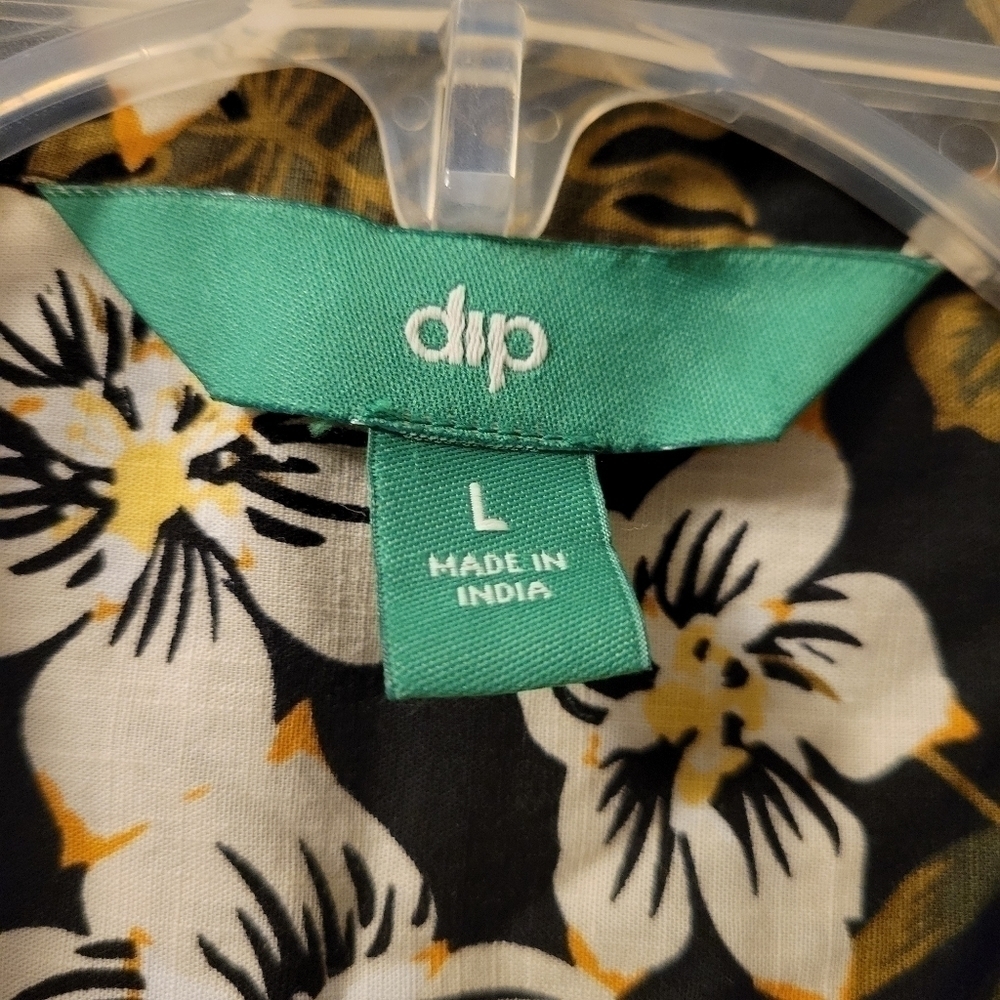 Dip 100% Cotton Tropical Floral Hawaiian Shirt - Picture 10 of 10